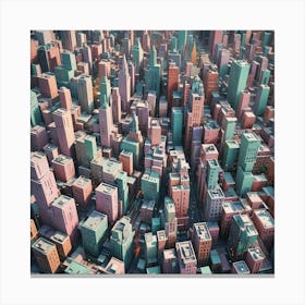 Cityscape 49 Canvas Print