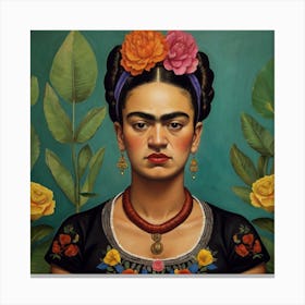 frida kahlo a captiving mexican 2 Canvas Print