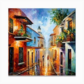 Street Scene Canvas Print