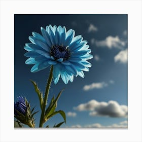 Blue Flower 2 Canvas Print