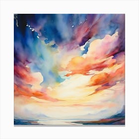 Watercolor Painting 1 Canvas Print