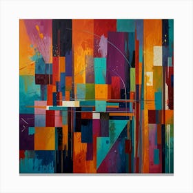 Abstract Painting 364 Canvas Print