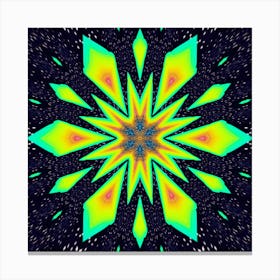 Abstract Psychedelic Pattern 8 Canvas Print