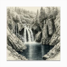 Waterfall 4 Canvas Print