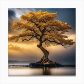 Lone Tree 24 Canvas Print