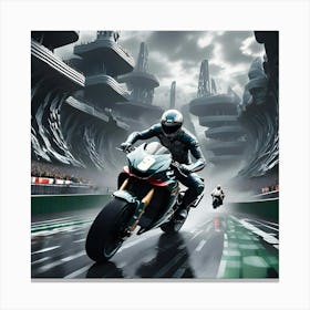 Future Motogp 5 Canvas Print