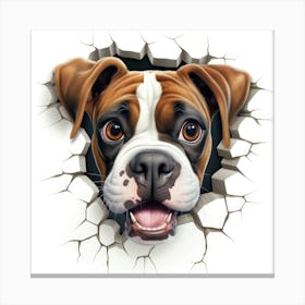 Boxer Dog 5 Canvas Print