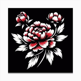 Peony 1 Canvas Print