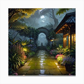 Botanical Gardens 7 Canvas Print