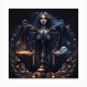 Libra Canvas Print