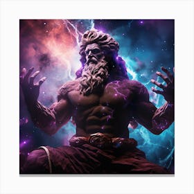 Magic021 The Primordial Darkness Embodying A Greek God Erebus W 1f7c4b55 16fb 4587 Aa7e 74c74613e16b Canvas Print