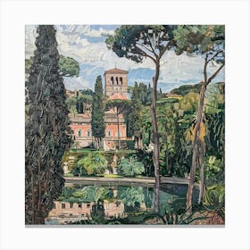 Villa Borghese Rome 2022 Series 1 Canvas Print