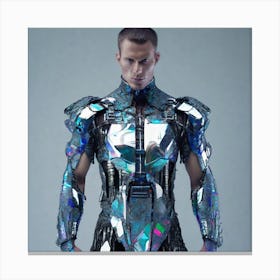 Futuristic Man 207 Canvas Print