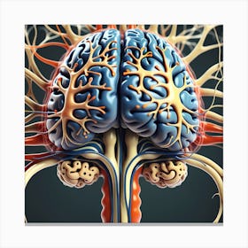 Brain And Nervous System 17 Canvas Print