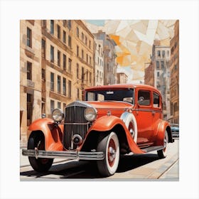 Vintage Car 3 Canvas Print