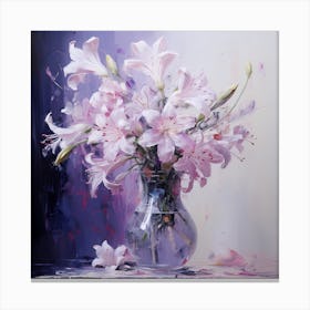 Lilac Veil of Tranquility Canvas Print