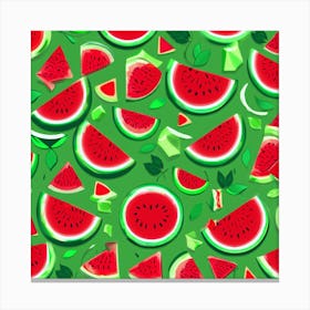 Watermelon 9 Canvas Print