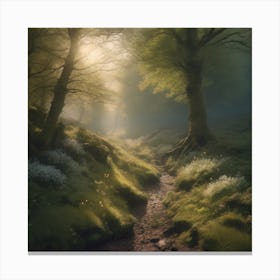 Walk In The Woods 1 Canvas Print