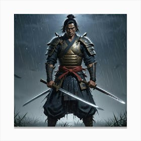 Samurai Art 11 Canvas Print