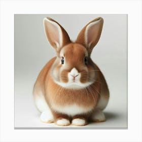 Portrait of a Rabbit Canvas Print