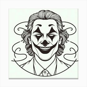 Joker 589 Canvas Print