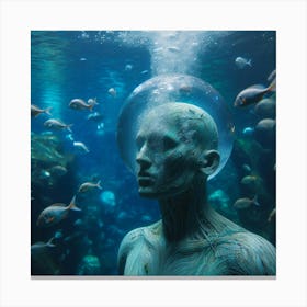 Underwater World 1 Canvas Print