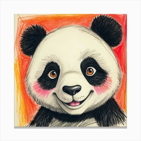 Panda Bear 47 Canvas Print