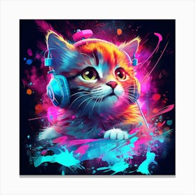 EUPHONIOUS PAWS Canvas Print