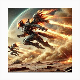 Phoenix Strikers Swift Assault Canvas Print