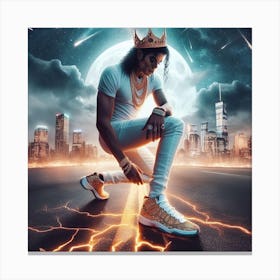 King Of The City Canvas Print