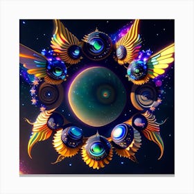 Space Art 1 Canvas Print