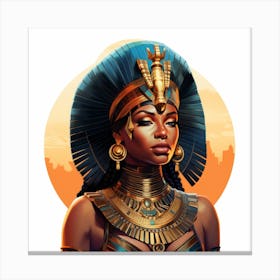 Egyptian Woman 14 Canvas Print