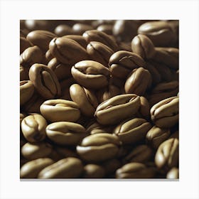 Coffee Beans 407 Canvas Print