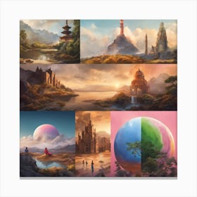 Dreamscapes Canvas Print