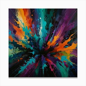 Abstract Painting 10 Canvas Print