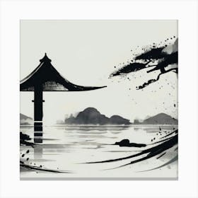 Asian Painting 1 Canvas Print