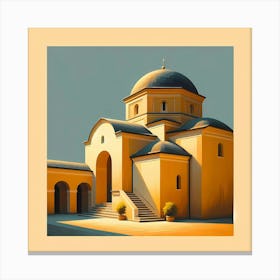 Church Of St John Canvas Print