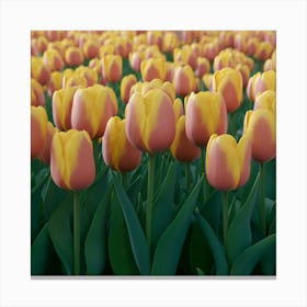 Yellow Tulips 1 Canvas Print