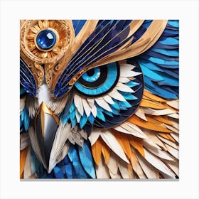 Owl Eye Canvas Print