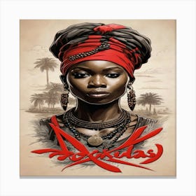 Afrika Canvas Print