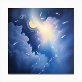 Flux Schnell A Mystical Ethereal Scene Depicting Illumination 1 Leinwandbild