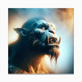 Orc attack Canvas Print