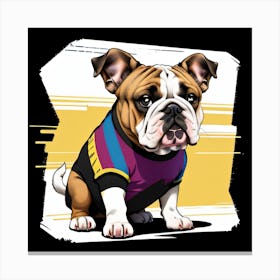 Bulldog 1 Canvas Print