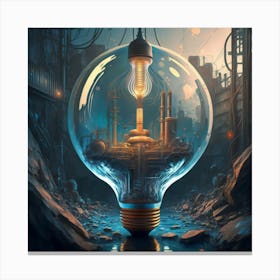 Light Bulb 2 Canvas Print