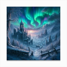 Frozen Echoes 31 Canvas Print