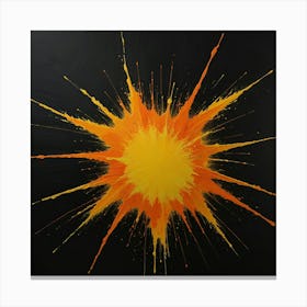 Sunburst Canvas Print