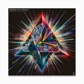 Rainbow prism   Canvas Print
