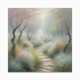 Path To The Woods Canvas Print