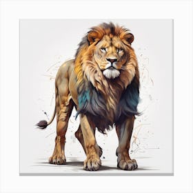 Lion33 Canvas Print