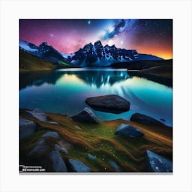 Milky Way 4 Canvas Print